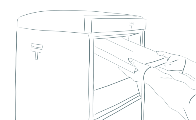 Step3.サンプルリングを返却の画像